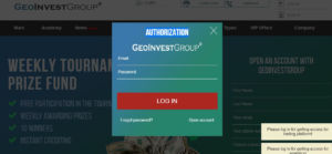 GeoInvestGroup Broker scam reviews
